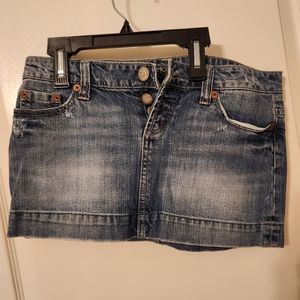 American Eagle Jean Skirt Size4